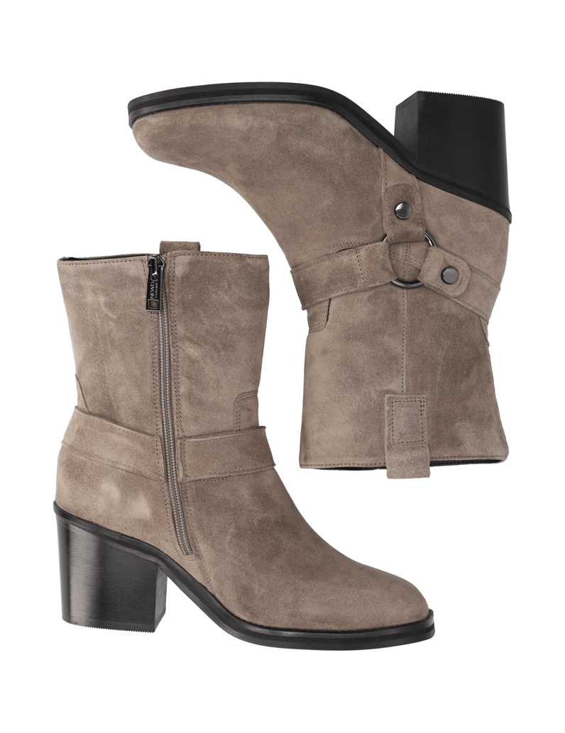 NEWD.Tamaris-Veloursleder-Stiefelette