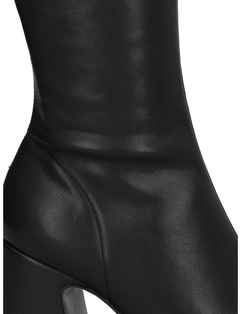 NEWD.Tamaris-Lederimitat-Stiefel-schwarz