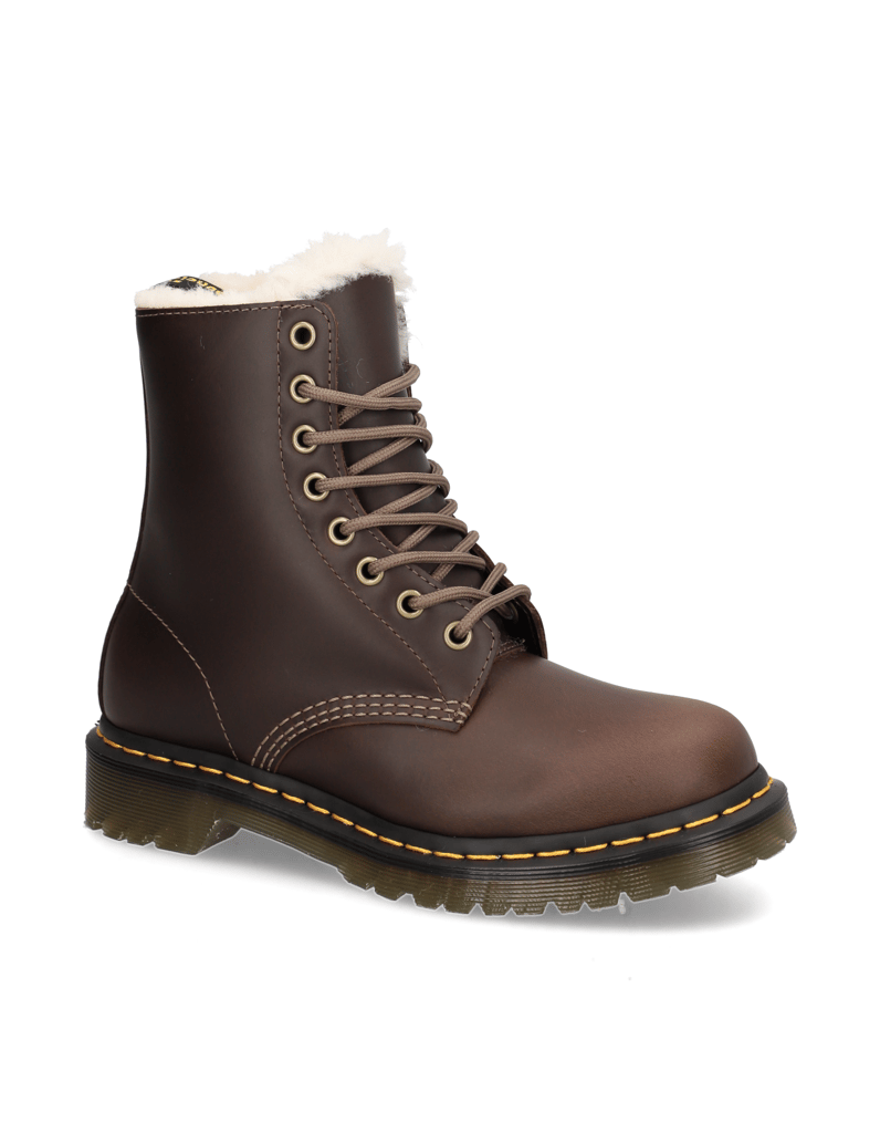 Dr.Martens-snurovacia-obuv-hnedá