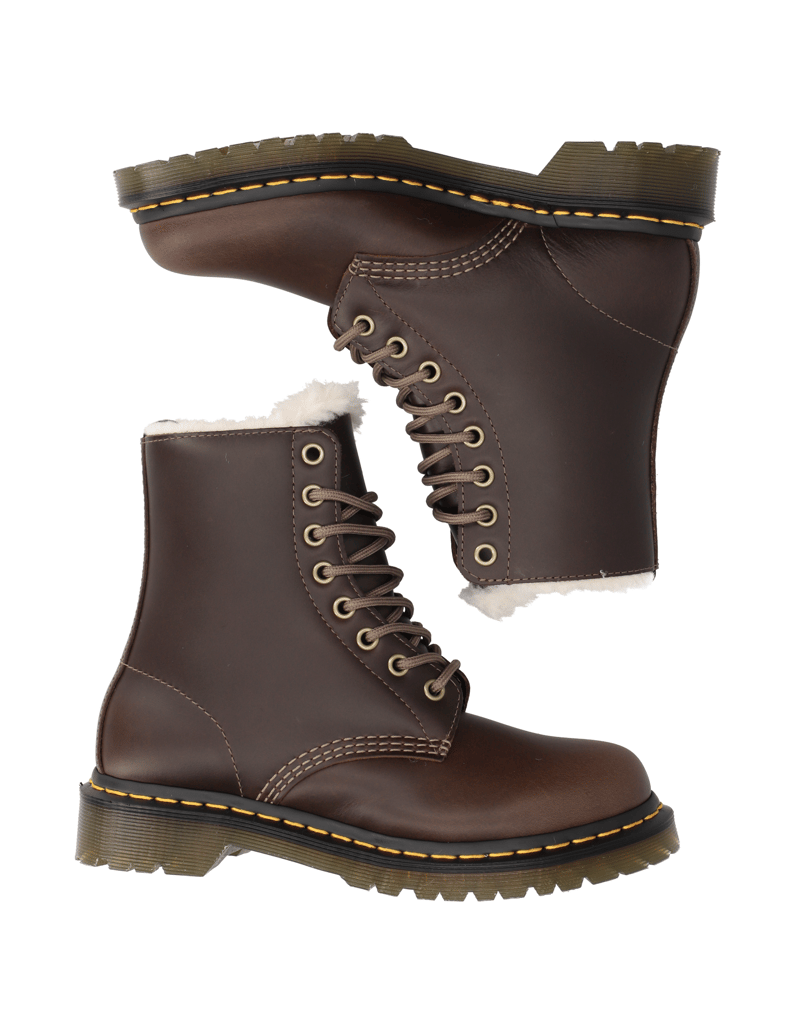 Dr.Martens-snurovacia-obuv-hnedá