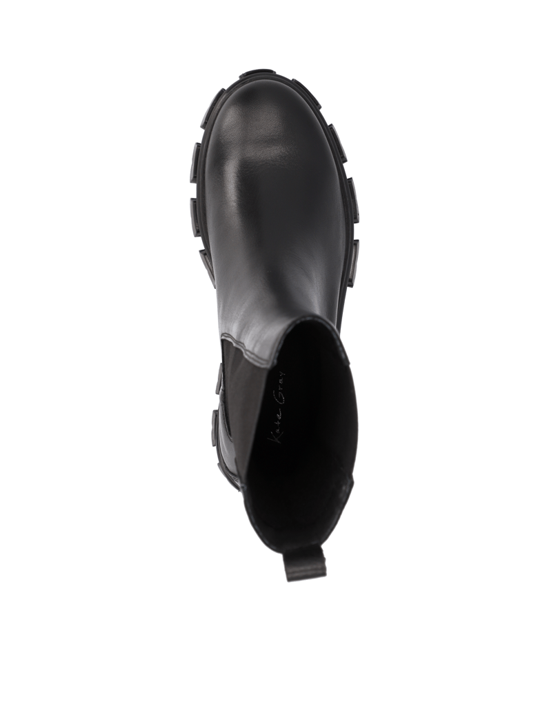 Kate-Gray-Glattleder-Chelsea-Boots