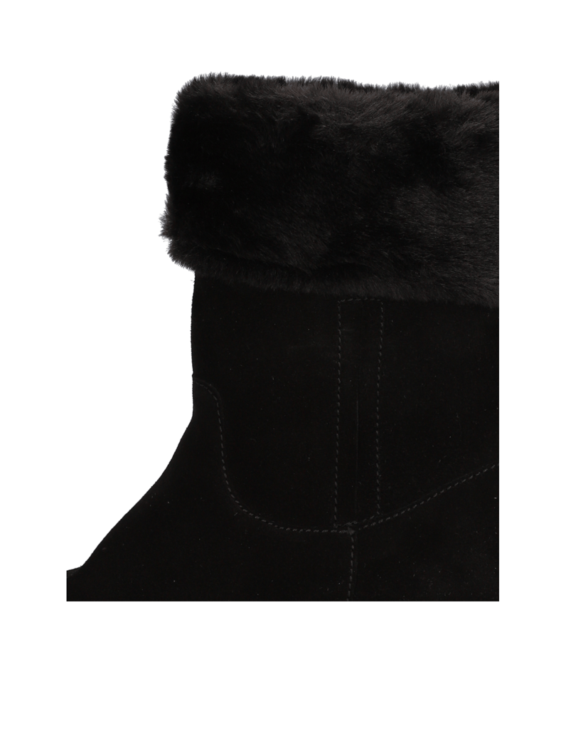 Kate-Gray-Veloursleder-Boot-černá