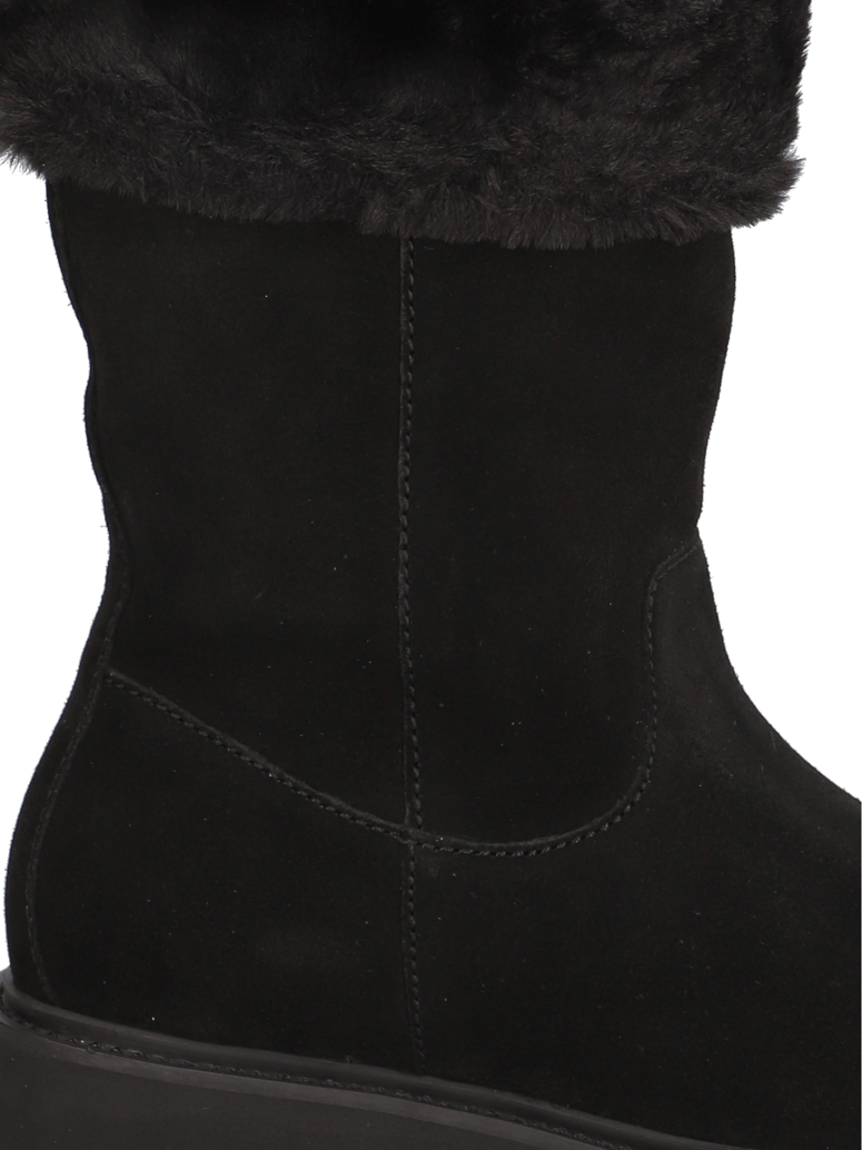 Kate-Gray-Veloursleder-Boot-černá