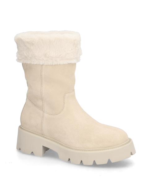 

Veloursleder Boot, Béžová