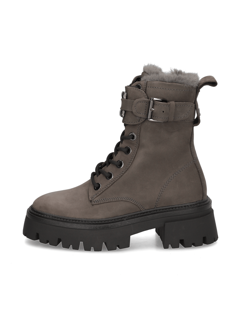 Kate-Gray-velur-šněrovací-kotníčkové-boty-béžová