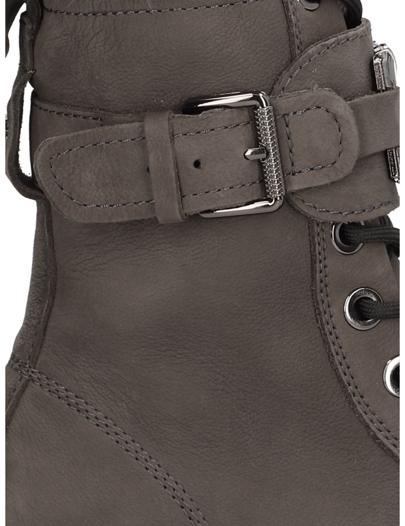 Kate-Gray-velur-šněrovací-kotníčkové-boty-béžová