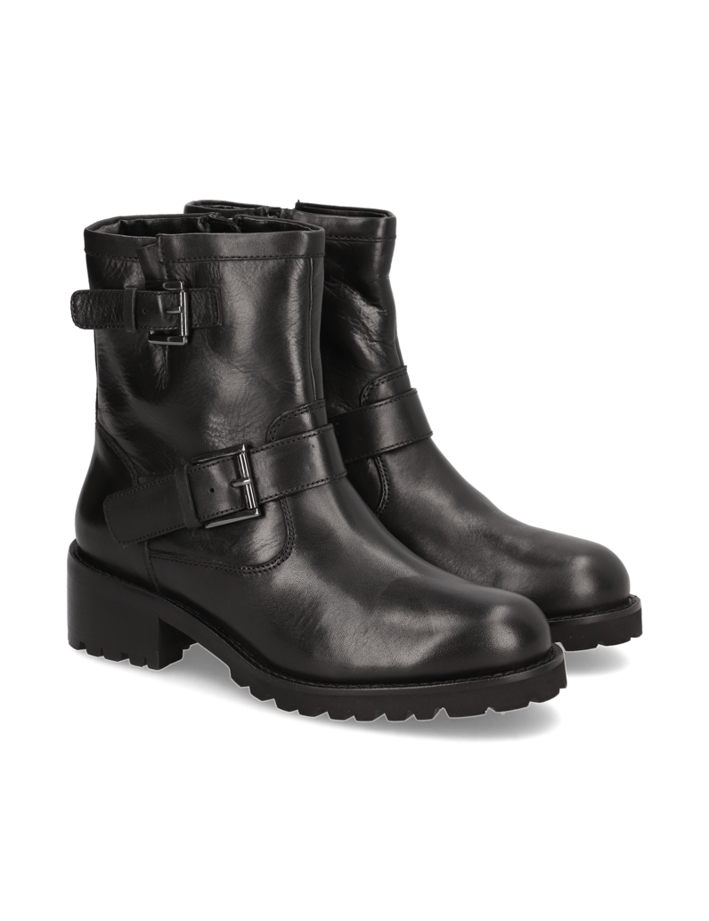 Kate-Gray-hladká-kůže-kotníčkové-boty-černá