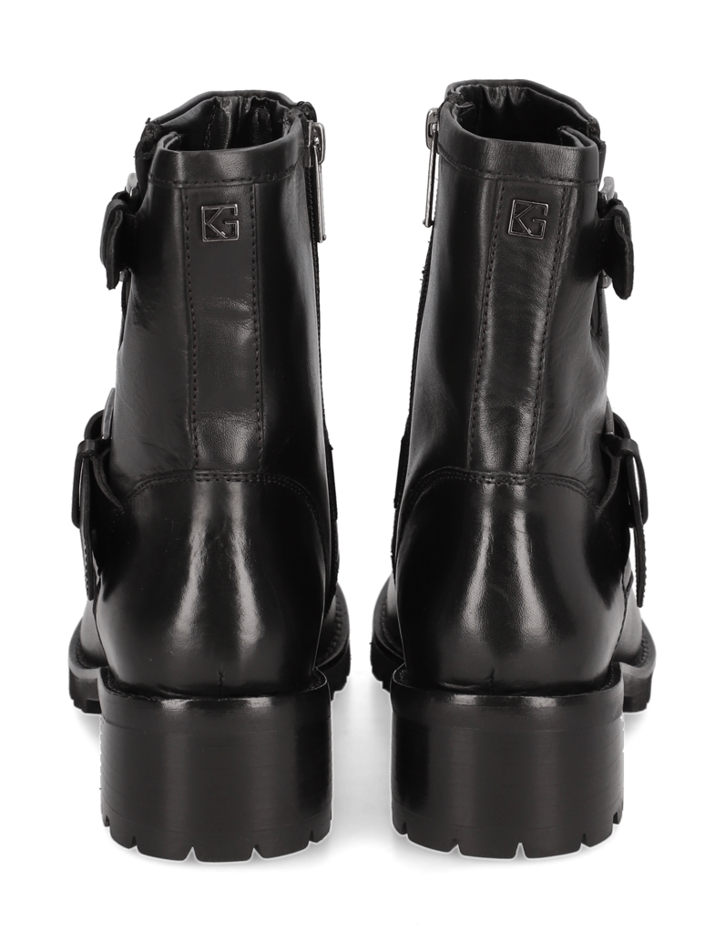 Kate-Gray-hladká-kůže-kotníčkové-boty-černá