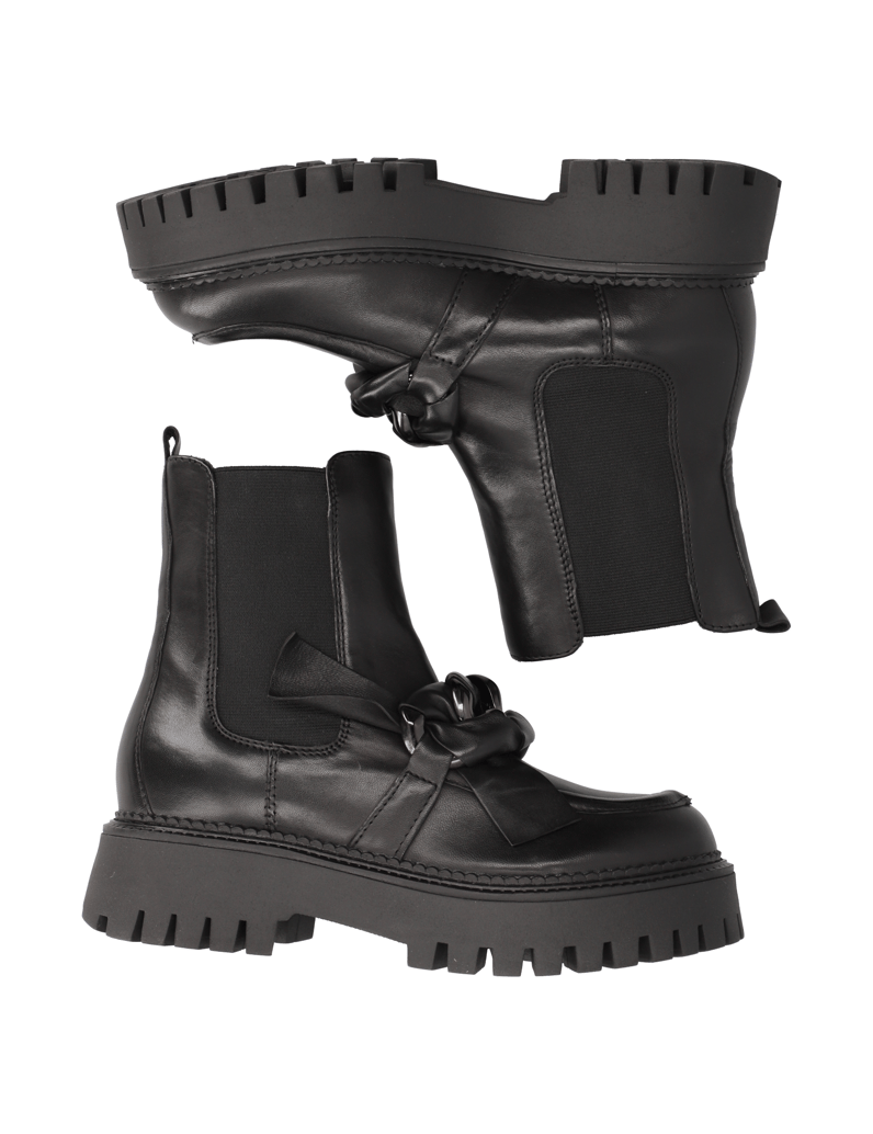 Kate-Gray-Glattleder-Chelsea-Boot-schwarz