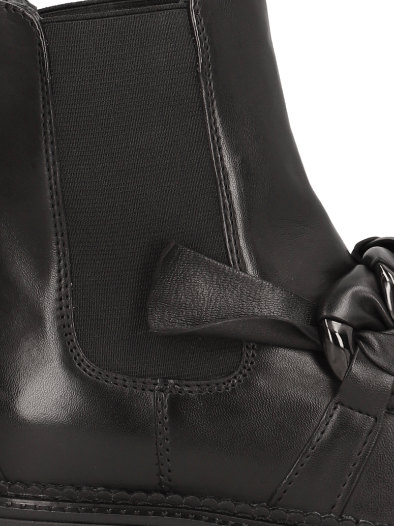 Kate-Gray-Glattleder-Chelsea-Boot-schwarz