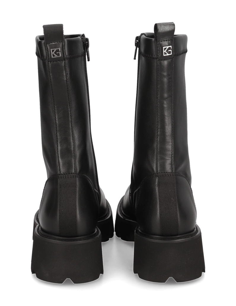 Kate-Gray-Lederkombination-Boot-schwarz