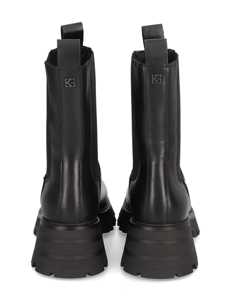 Kate-Gray-Glattleder-Chelsea-Boot-schwarz