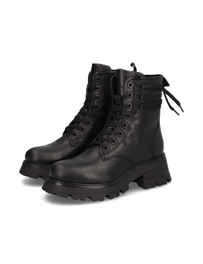 Kate-Gray-gležnjarji-na-vezalke-črna