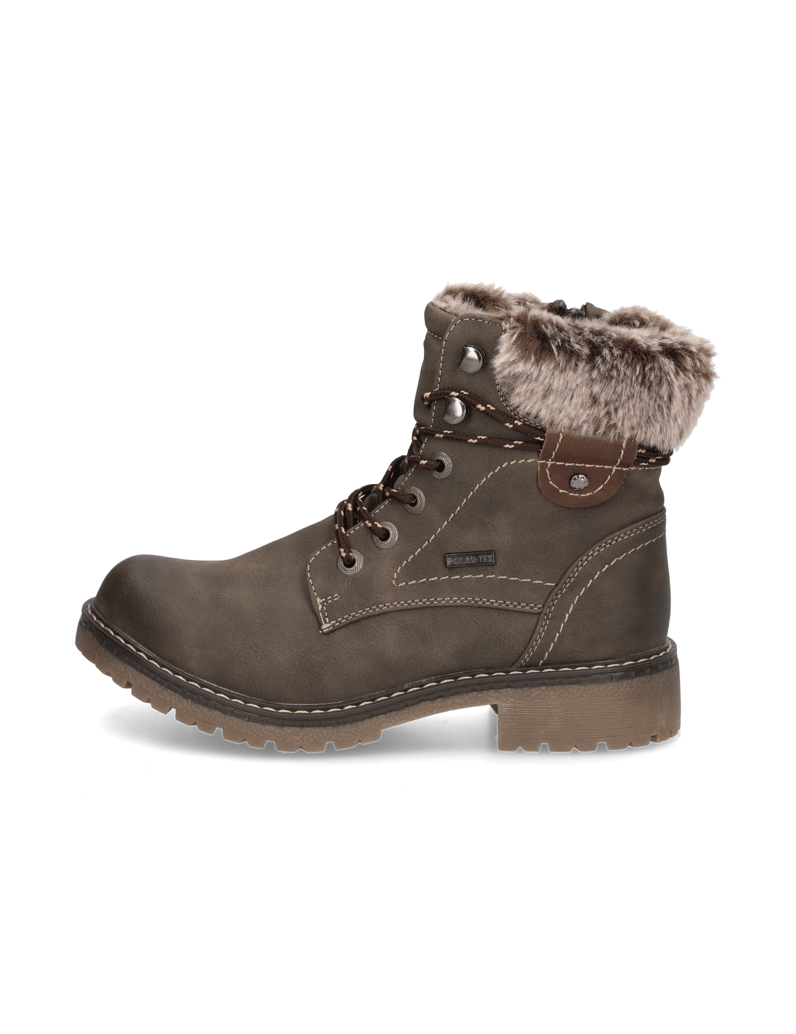 OMG!-Lederimitat-Schnürboot-grau