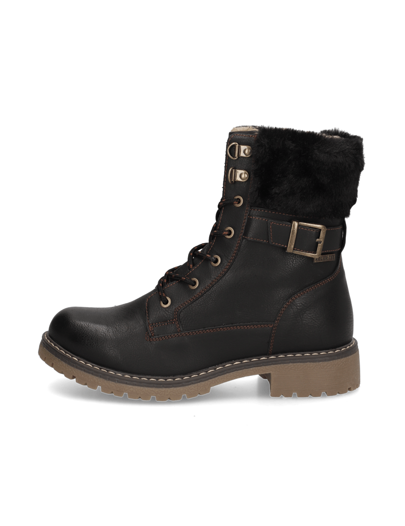 OMG!-imitácia-kože-snurovacia-obuv-čierna