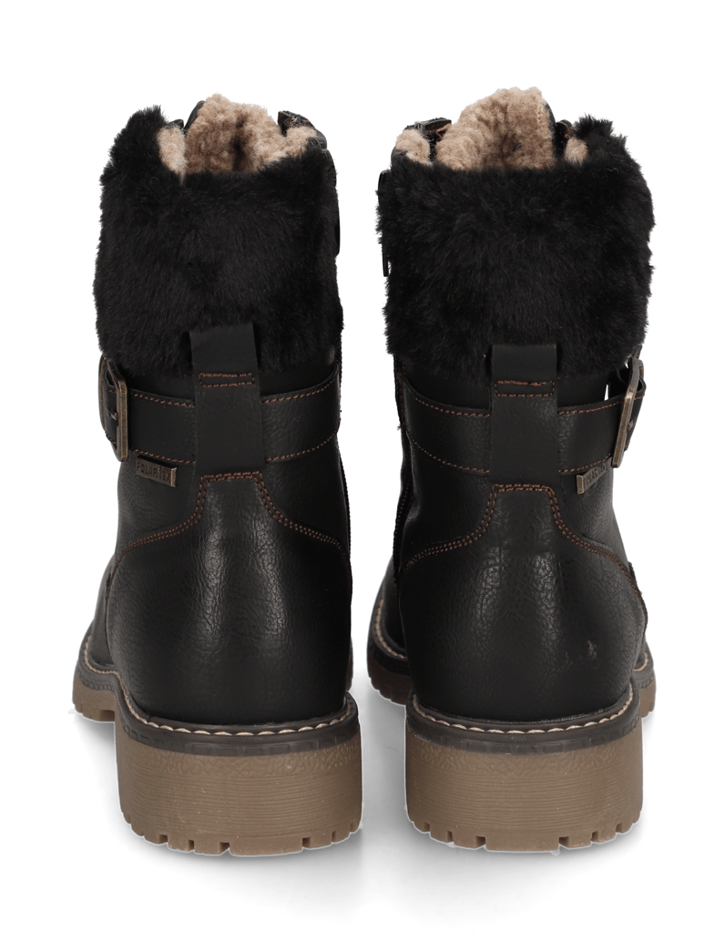 OMG!-imitácia-kože-snurovacia-obuv-čierna