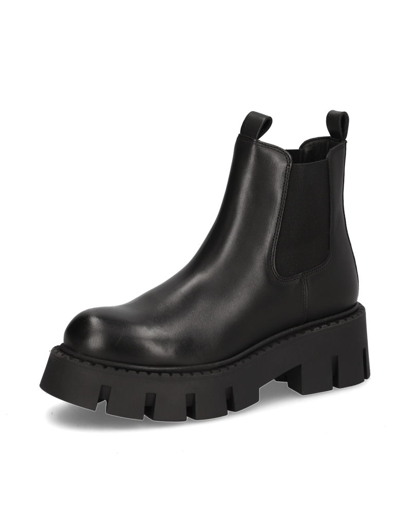 Kate-Gray-Glattleder-Chelsea-Boot-schwarz