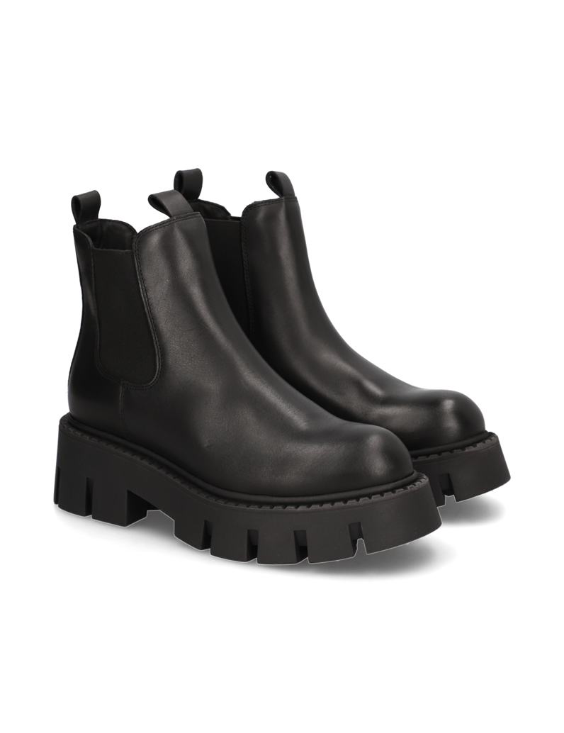 Kate-Gray-Glattleder-Chelsea-Boot-schwarz