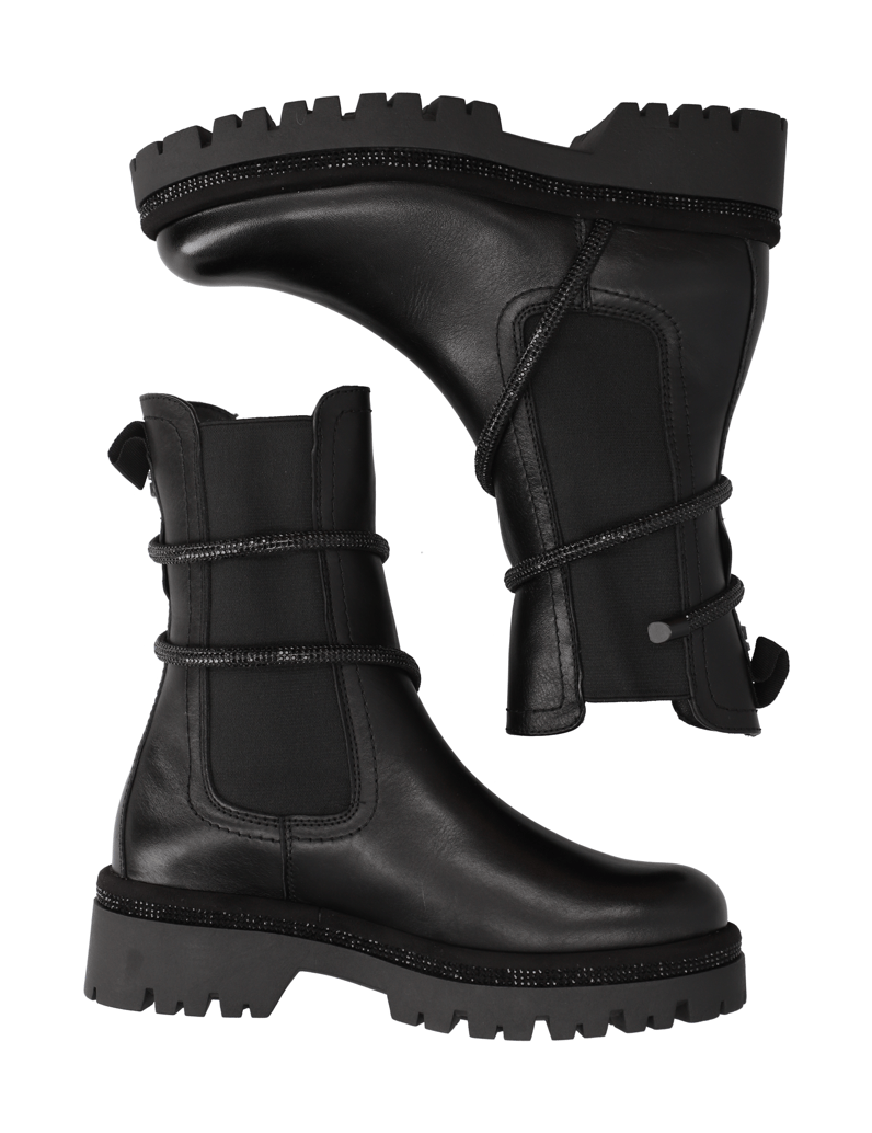 Kate-Gray-Glattleder-Chelsea-Boot-schwarz