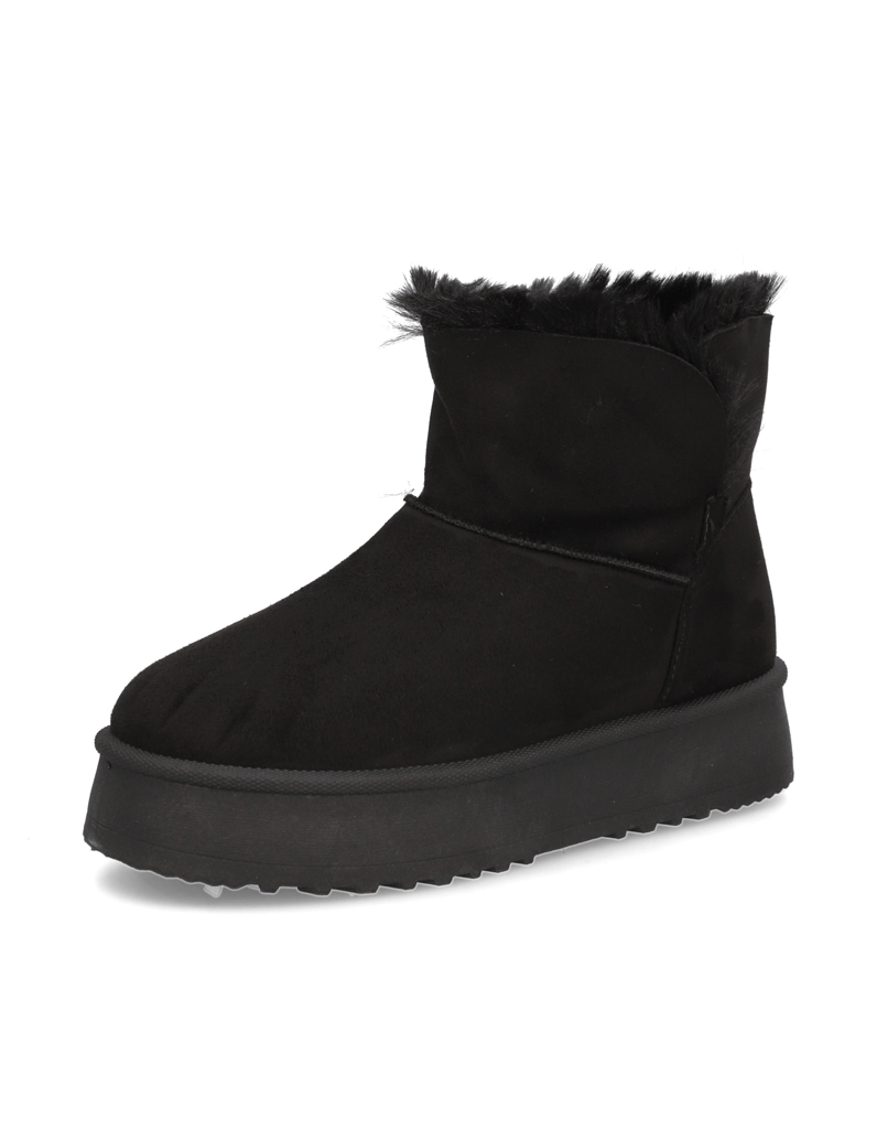 Kate-Gray-textil-členková-obuv-čierna