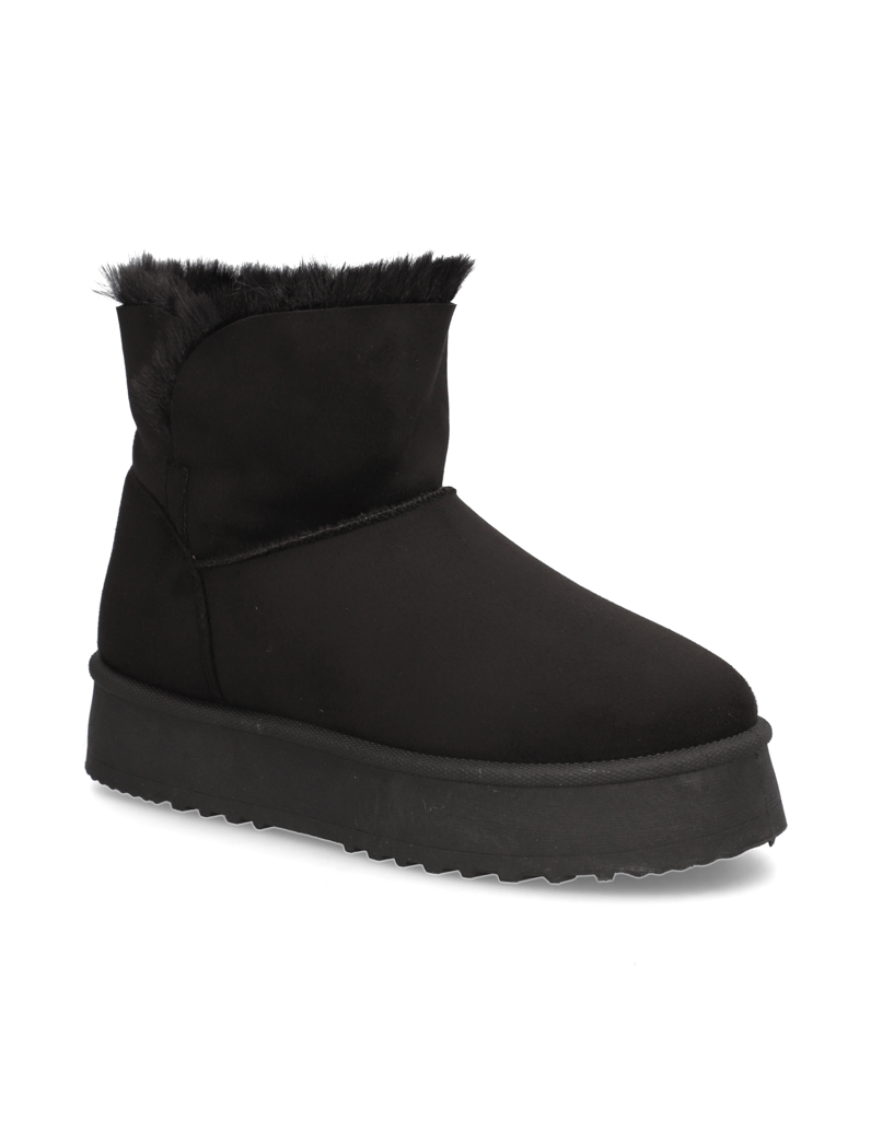 Kate-Gray-textil-členková-obuv-čierna