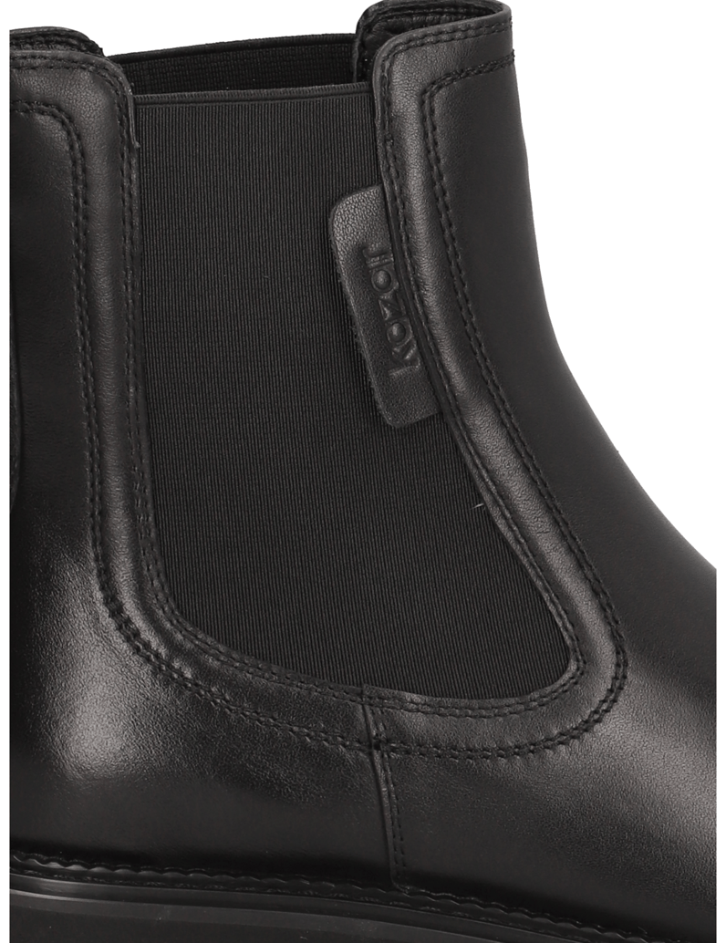 Kazar-Klassische-Chelsea-Stiefel-aus-Vollnarbe-schwarz