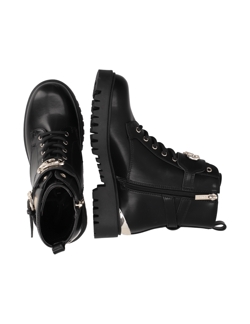 GUESS-šnurovacia-obuv-čierna