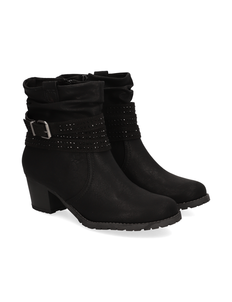 OMG!-Stiefelette-schwarz