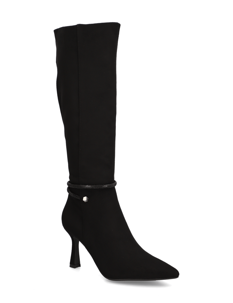 OMG!-Textil-Stiefel-schwarz