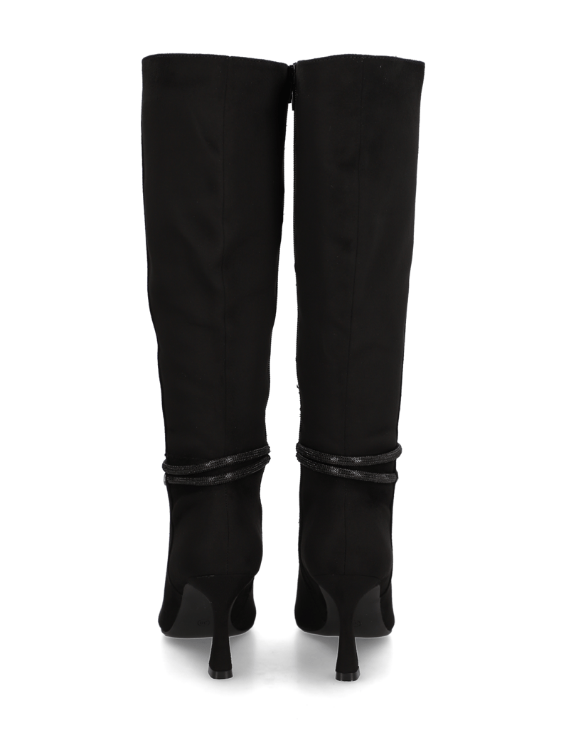 OMG!-Textil-Stiefel-schwarz