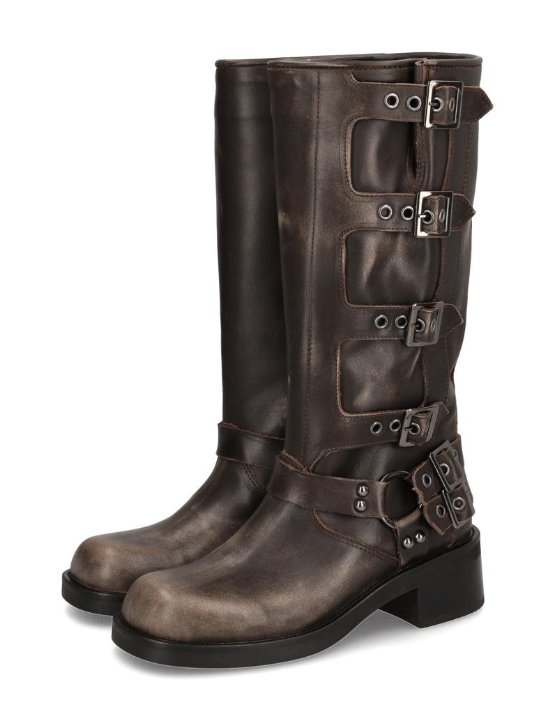 Kate-Gray-hladká-koža-čižmy