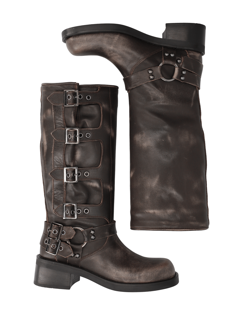 Kate-Gray-hladká-koža-čižmy