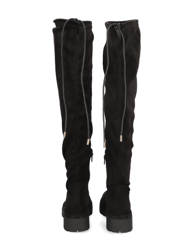 Kate-Gray-kozačky-nad-kolena-černá