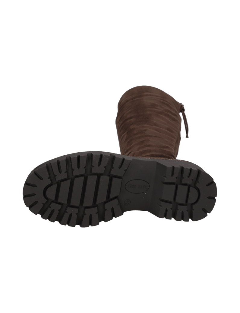 Kate-Gray-imitácia-velúru-kozačky-nad-kolena-černá