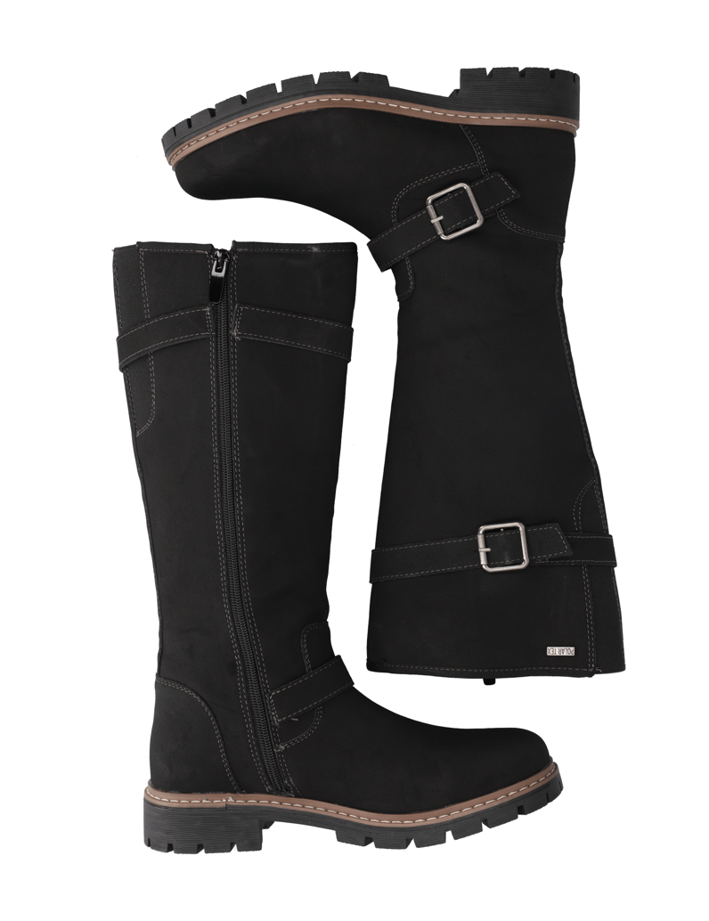 OMG!-kozačky-černá