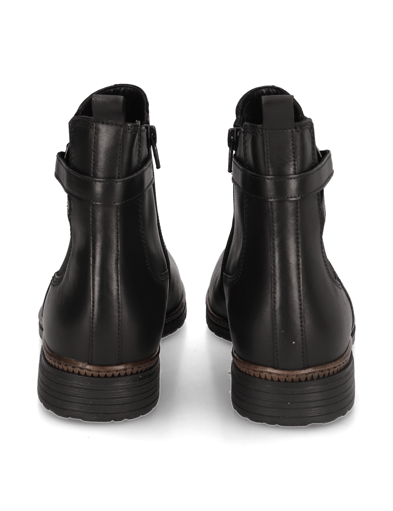 Gabor-Veloursleder-Boot-schwarz