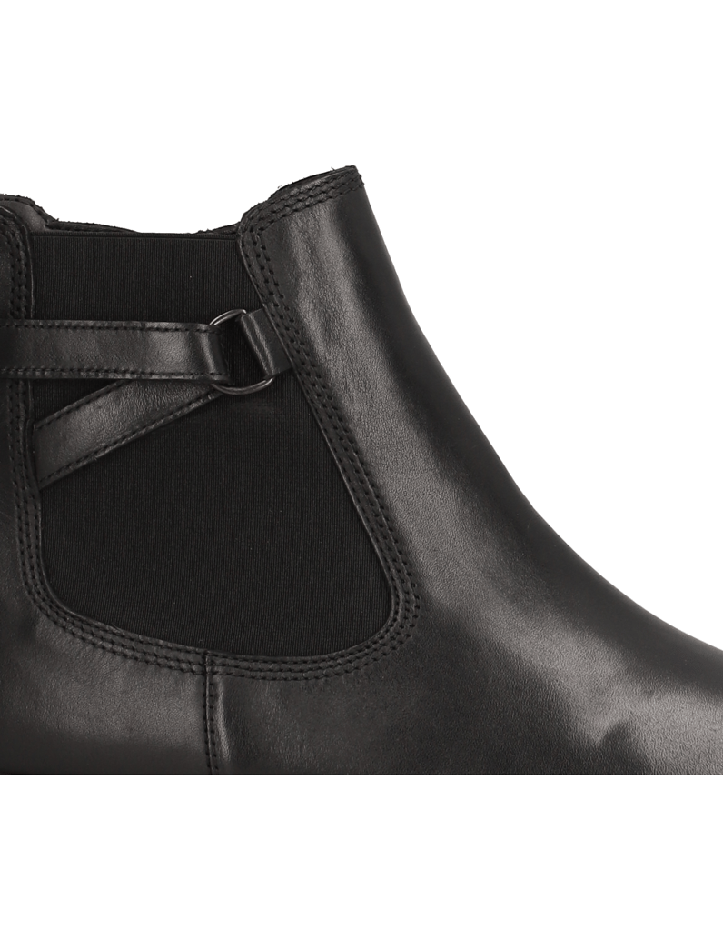 Gabor-Veloursleder-Boot-schwarz