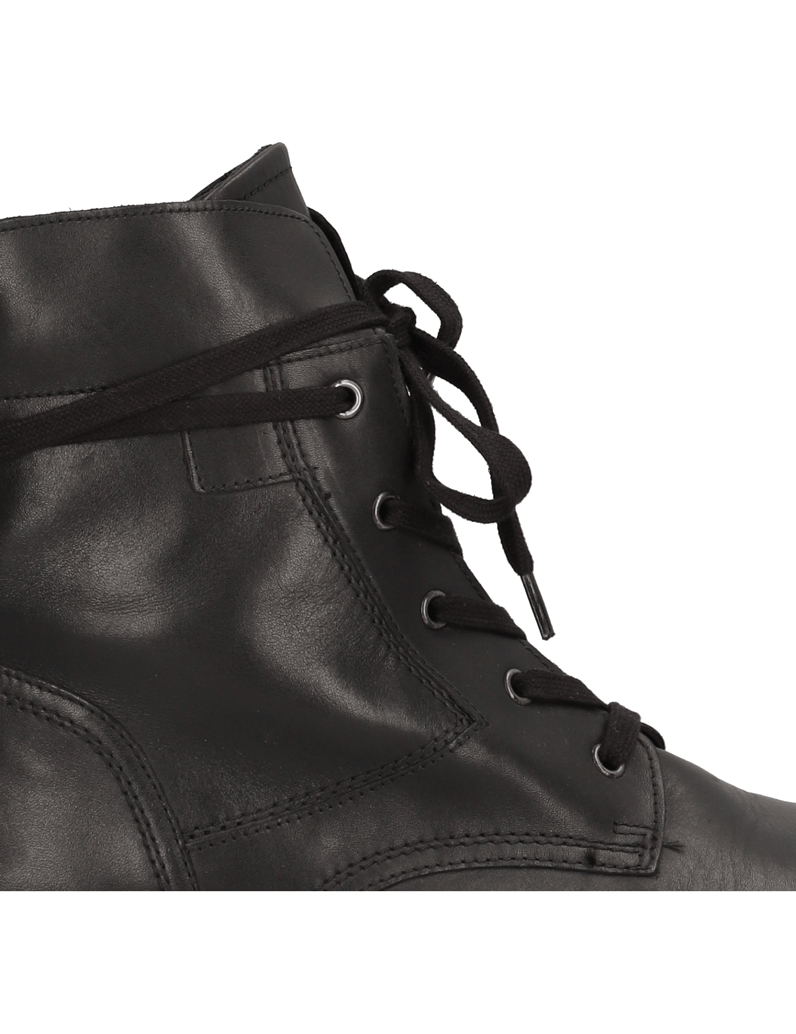 Gabor-hladká-koža-snurovacia-obuv-čierna