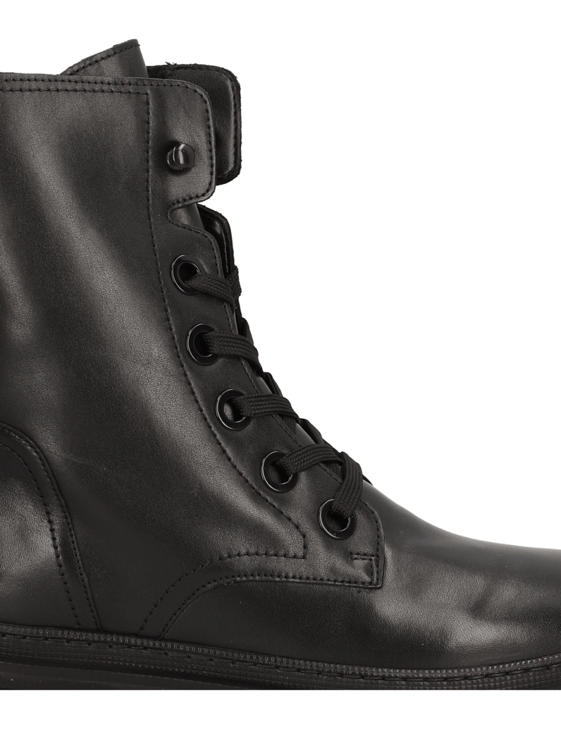 Gabor-Glattleder-Schnürboot-čierna