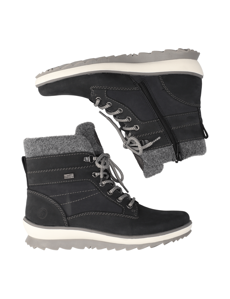 Remonte-textil-čižmy-hnedá