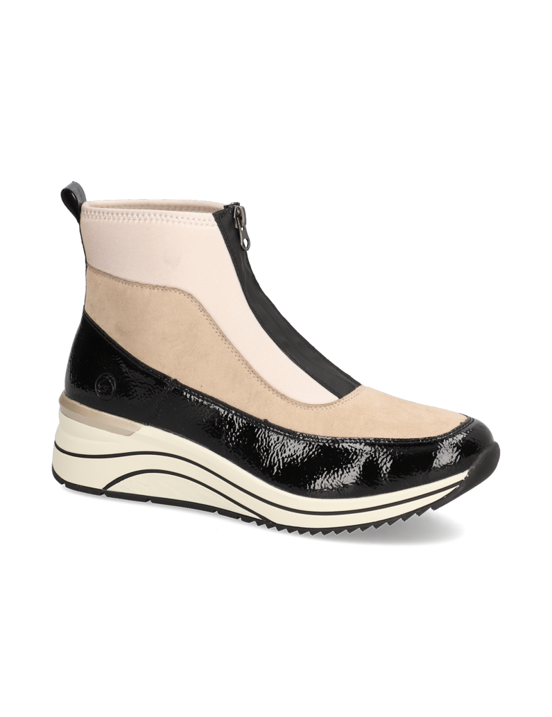 Remonte-Textil-Boot-beige
