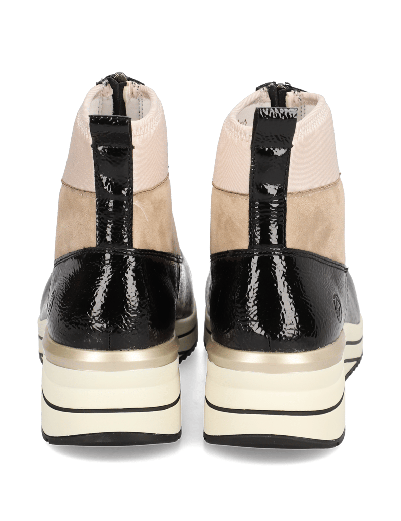 Remonte-Textil-Boot-beige