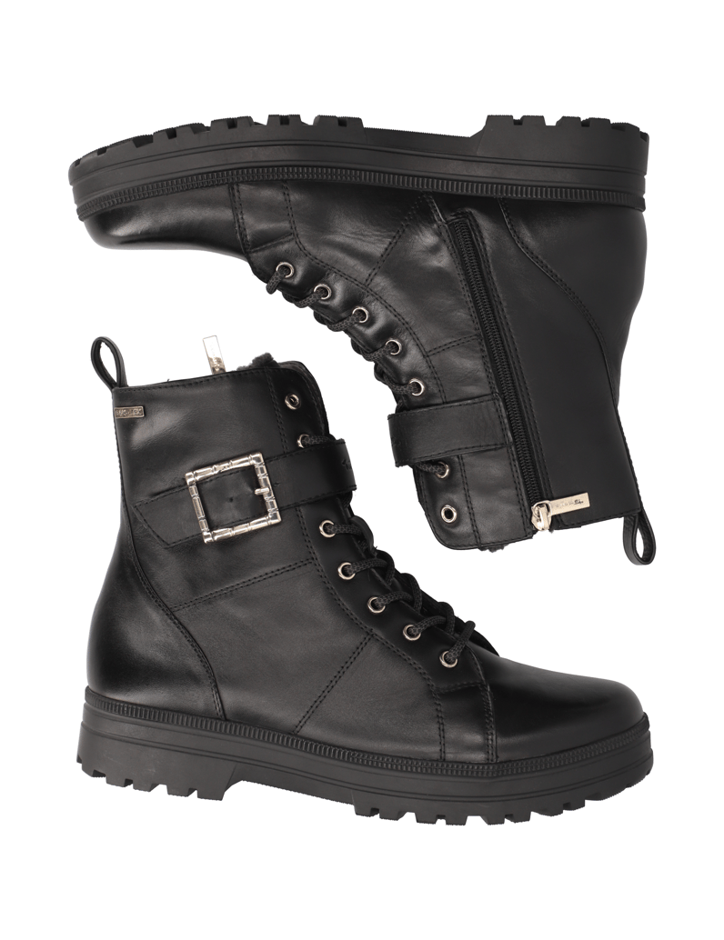 TAMARIS-Comfort-šněrovací-kotníčkové-boty-černá