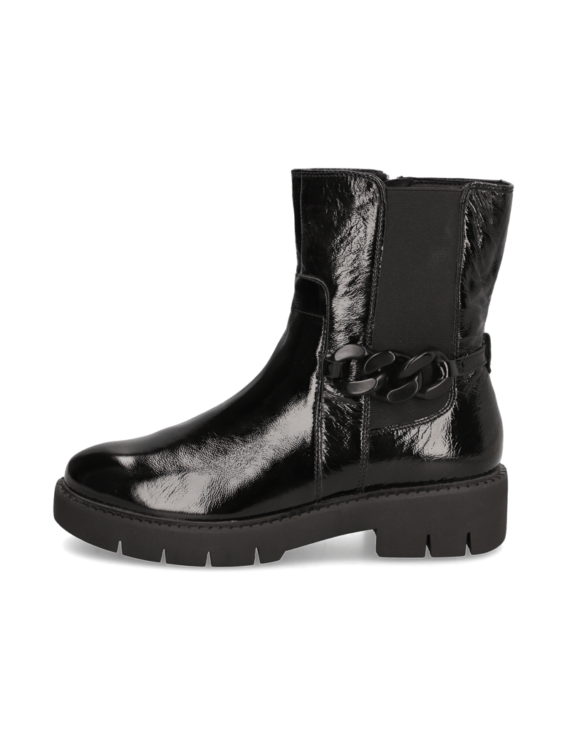 TAMARIS-Comfort-Glattleder-Boot-schwarz