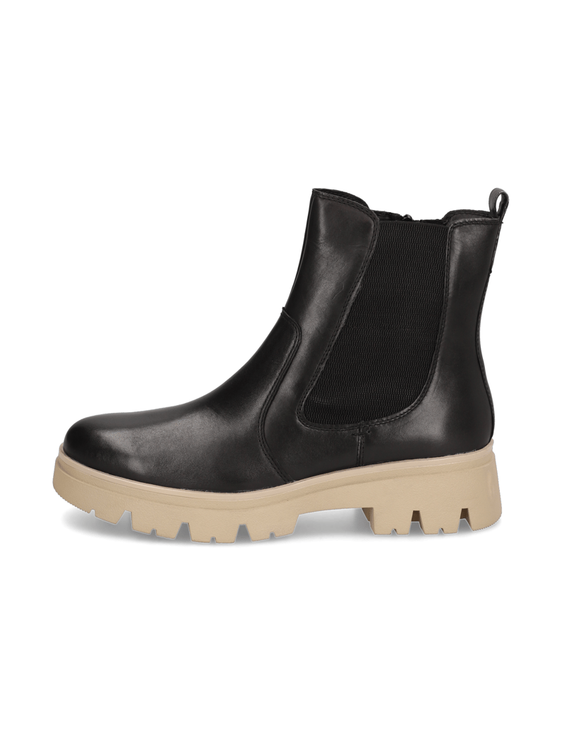 TAMARIS-Comfort-Glattleder-Chelsea-Boot-schwarz