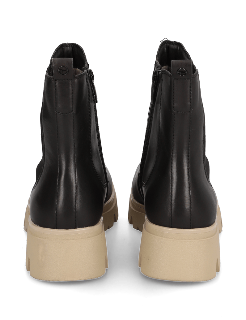 TAMARIS-Comfort-Glattleder-Chelsea-Boot-schwarz