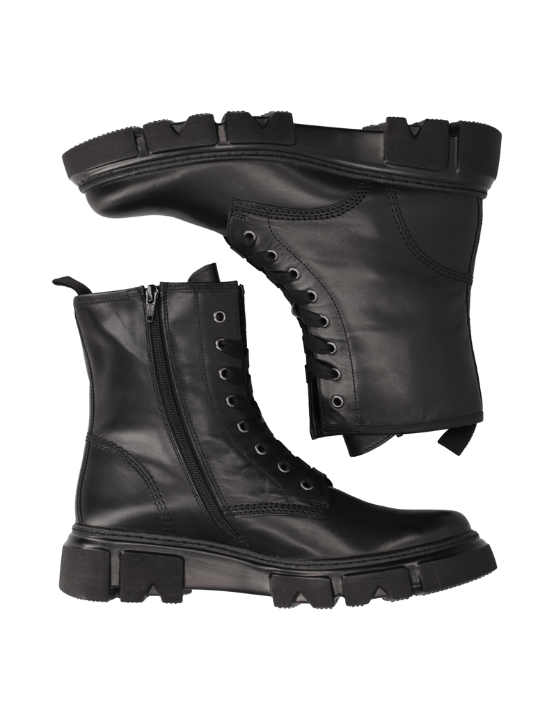 Gabor-hladká-kůže-šněrovací-kotníčkové-bo-černá