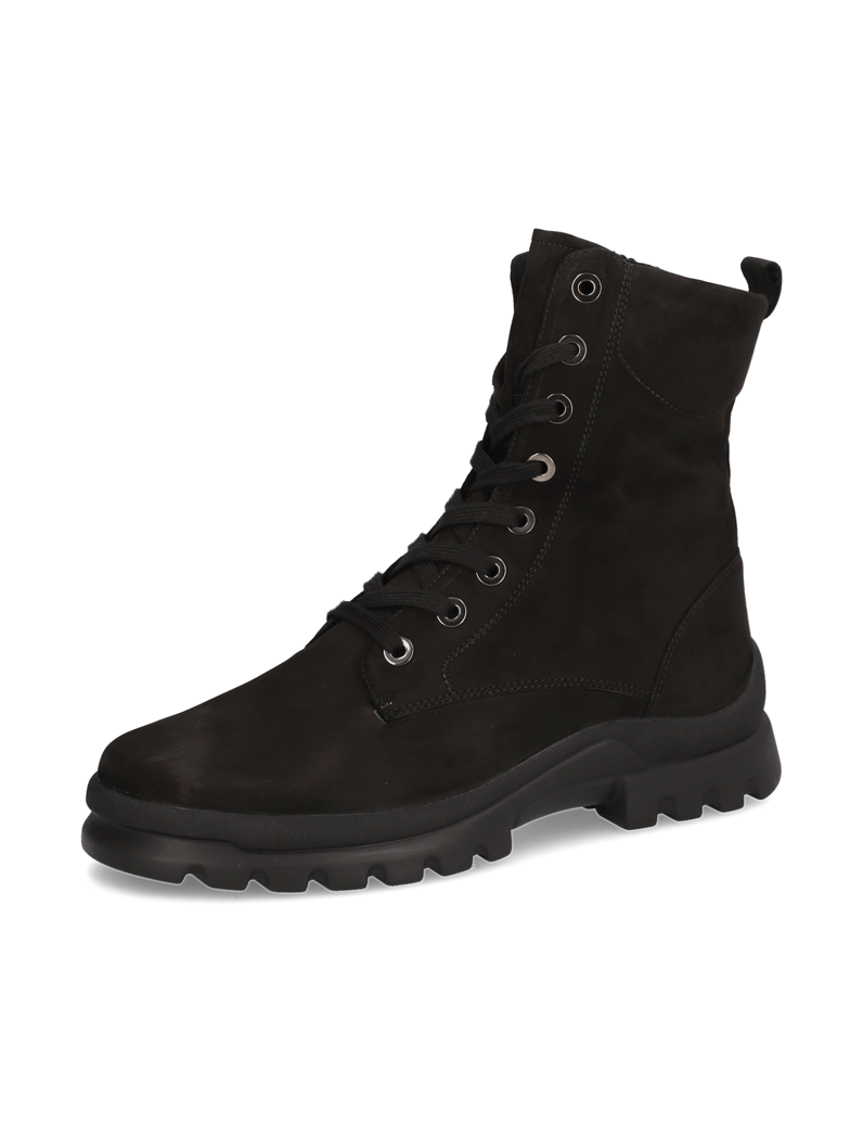 Semler-Nubukleder-Schnürboot-schwarz