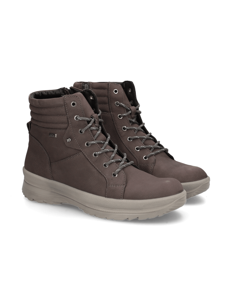 Jomos-kombinace-kůže-šněrovací-kotníčkové-černá