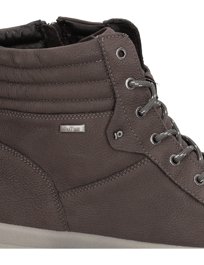 Jomos-kombinace-kůže-šněrovací-kotníčkové-černá